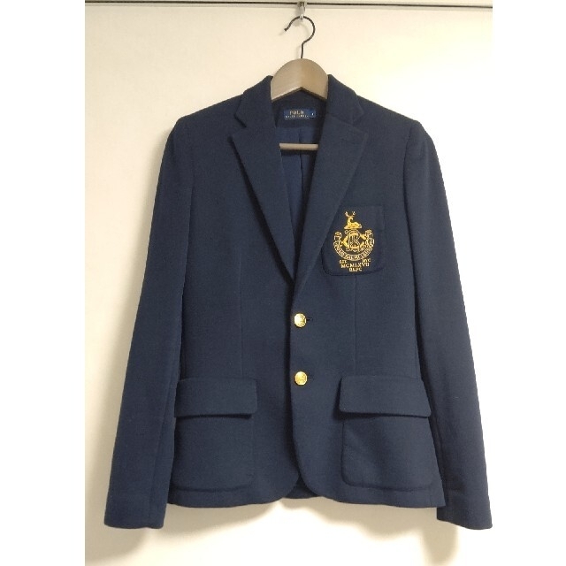 POLO RALPH LAUREN(ポロラルフローレン)の【10000円引】Ralph Lauren 金釦ジャケット  size４ レディースのジャケット/アウター(テーラードジャケット)の商品写真