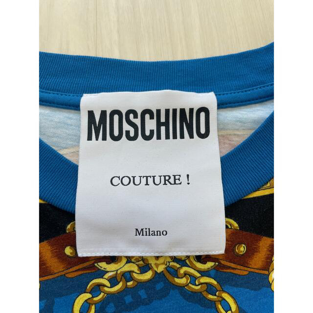 MOSCHINO(モスキーノ)のmoschino モスキーノ⭐︎美品⭐︎ Tシャツ 半袖 メンズのトップス(Tシャツ/カットソー(半袖/袖なし))の商品写真