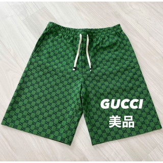 Gucci - 【正規品】GUCCI メンズ GG柄 ハーフパンツ Lサイズの通販｜ラクマ