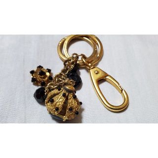 正規未 ドルチェ&ガッバーナ D&G バロック 王冠 花 キーホルダー 付属有
