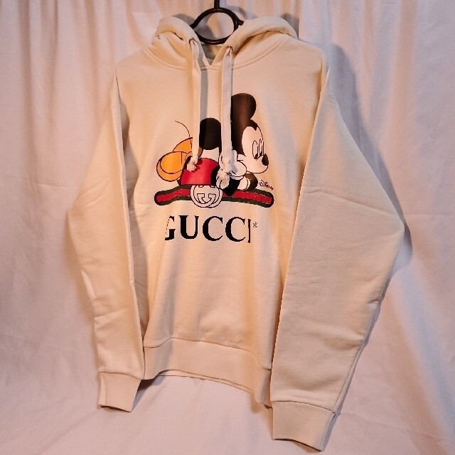 新品使用品 GUCCI ミッキー パーカー レディース