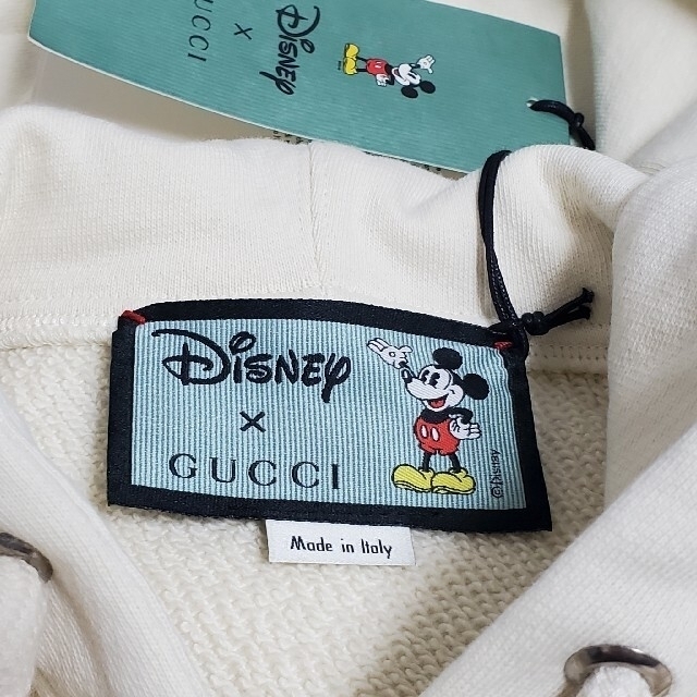 新品使用品 GUCCI ミッキー パーカー レディース