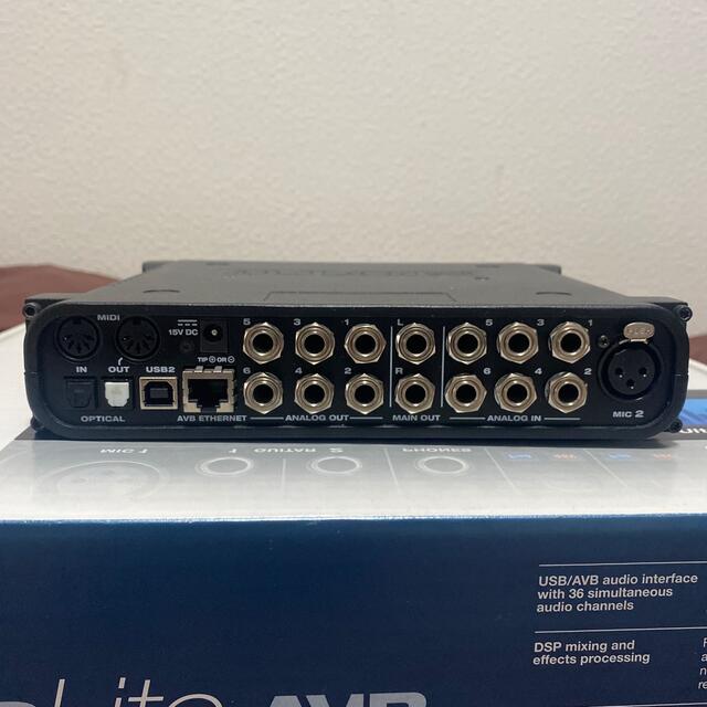 配送員設置 MOTU AVB UltraLite オーディオインターフェイス - www