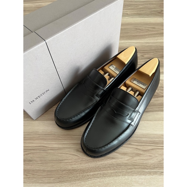 専用JM Weston 180 Signature Loafer 6C ブラック-