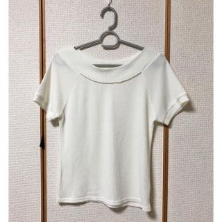 マジェスティックレゴン(MAJESTIC LEGON)のマジェスティックレゴン　ビジュー付きトップス(Tシャツ(半袖/袖なし))