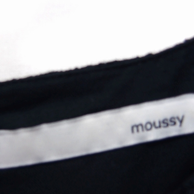 moussy(マウジー)のマウジー moussy レース ブラウス 半袖 ボートネック コットン 綿 1  レディースのトップス(シャツ/ブラウス(半袖/袖なし))の商品写真