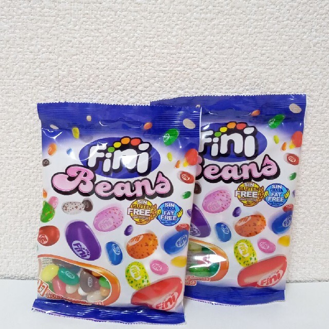 Fini ビーンズグミ 2袋 グミキャンディ　グミ　ゼリービーンズ　輸入　外国 食品/飲料/酒の食品(菓子/デザート)の商品写真