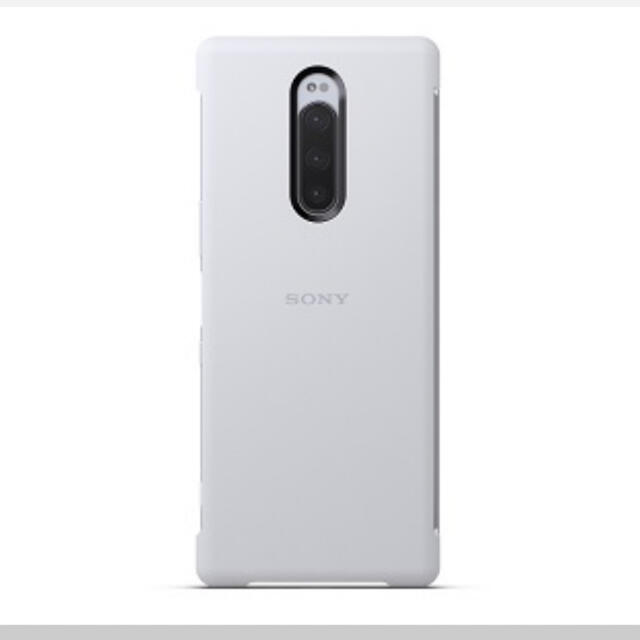 SONY(ソニー)のXperia 1 Style Cover Touch／White スマホ/家電/カメラのスマホアクセサリー(Androidケース)の商品写真