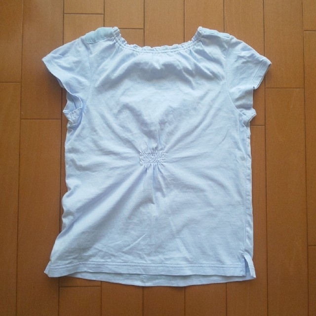 mezzo piano(メゾピアノ)の【mezzo piano】半袖Tシャツ 140cm キッズ/ベビー/マタニティのキッズ服女の子用(90cm~)(Tシャツ/カットソー)の商品写真