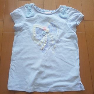 メゾピアノ(mezzo piano)の【mezzo piano】半袖Tシャツ 140cm(Tシャツ/カットソー)