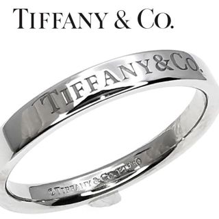 ティファニー(Tiffany & Co.)のティファニー TIFFANY フラット バンド リング 定価17万(リング(指輪))