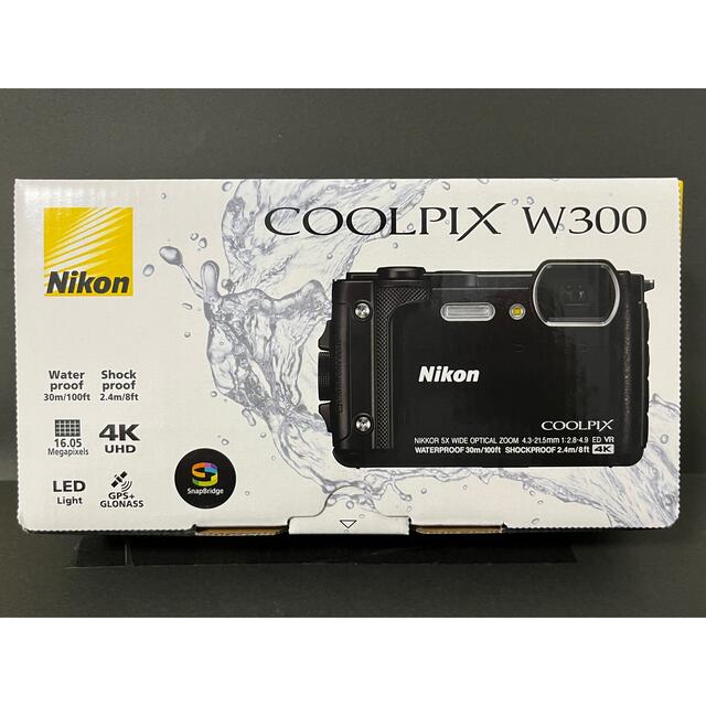 ニコン COOLPIX W300 ブラック 新品 未使用 ニコン COOLPIX W300 ブラック 新品 未使用