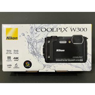ニコン(Nikon)のニコン COOLPIX W300 ブラック 新品 未使用(コンパクトデジタルカメラ)