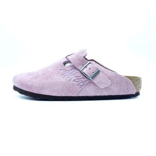 ステューシー(STUSSY)のSTUSSY Boston Shaggy Suede/Stock Logo(サンダル)