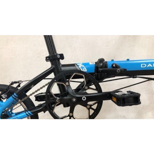 DAHON(ダホン)のDAHON ダホン K3 折りたたみ自転車 KA433 14インチ　水色×黒 スポーツ/アウトドアの自転車(自転車本体)の商品写真