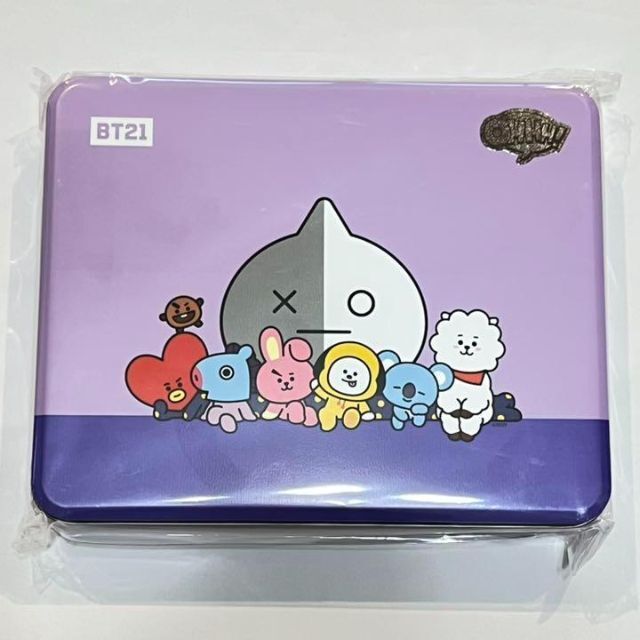 防弾少年団(BTS)(ボウダンショウネンダン)の新品‼️ BT21 TATA タタ 缶ケース・レターセット・スケジュール帳 エンタメ/ホビーのタレントグッズ(アイドルグッズ)の商品写真