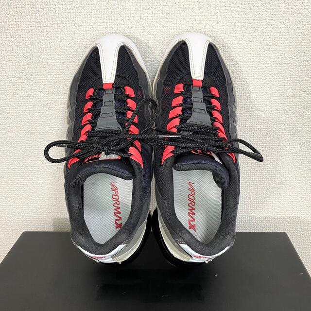 美品 完売 ナイキ AIR VAPORMAX 95 ホットレッド 25.5cm | eloit.com