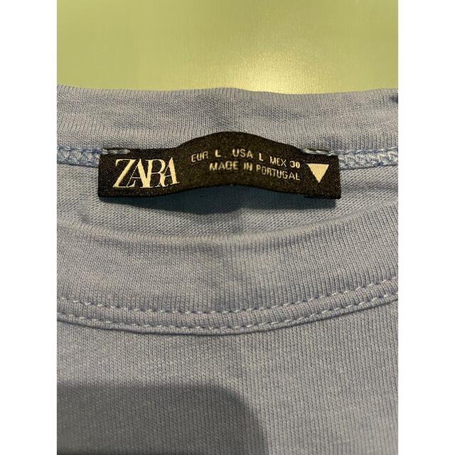 ZARA(ザラ)のZARA♡テキストTシャツ美品 レディースのトップス(Tシャツ(半袖/袖なし))の商品写真