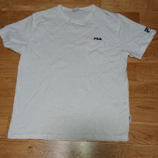 フィラ(FILA)のFILA  男性M 白色(Tシャツ/カットソー(半袖/袖なし))