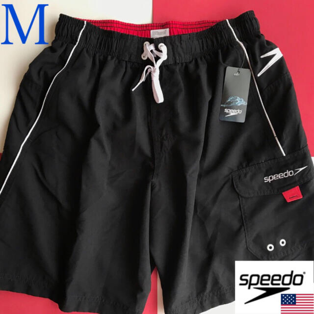 【新品】speedo USA メンズ 水着 Mハーフパンツ トレーニング