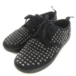 ドクターマーチン(Dr.Martens)のドクターマーチン SOSTUD スニーカー スタッズ UK5 24 黒 シルバー(スニーカー)