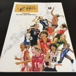 女子バレーボール　2010世界バレー　プログラム(バレーボール)