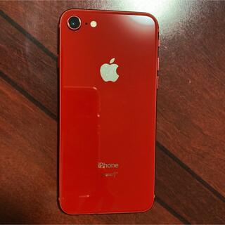 アイフォーン(iPhone)のiPhone8/64 RED docomo(スマートフォン本体)