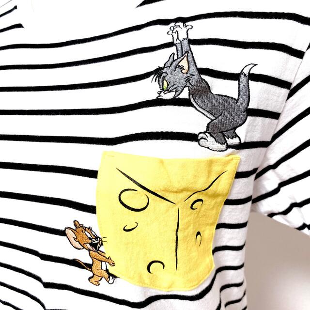 Design Tshirts Store graniph(グラニフ)のS【design tshirts store graniph】トムとジェリー レディースのトップス(Tシャツ(半袖/袖なし))の商品写真