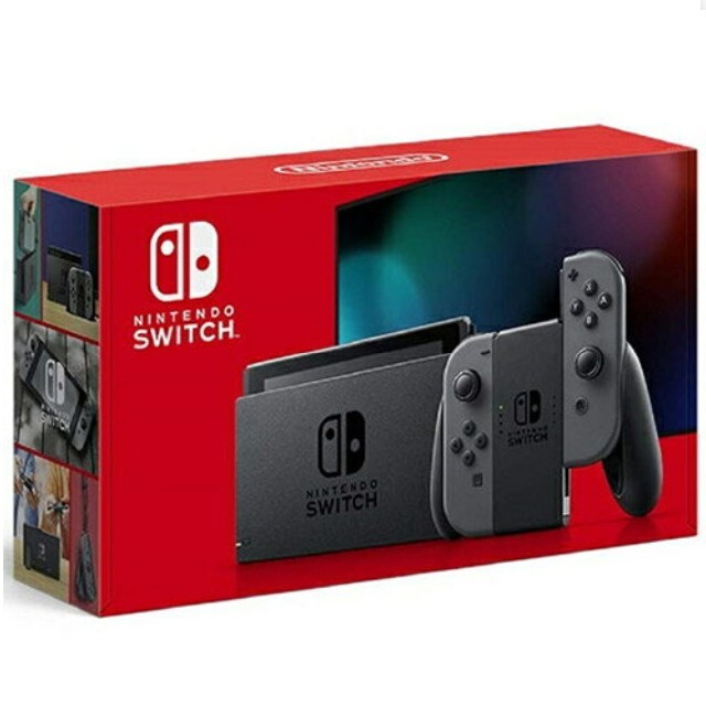 新品未開封☆Switch 任天堂スイッチ 本体 グレー ニンテンドー ...