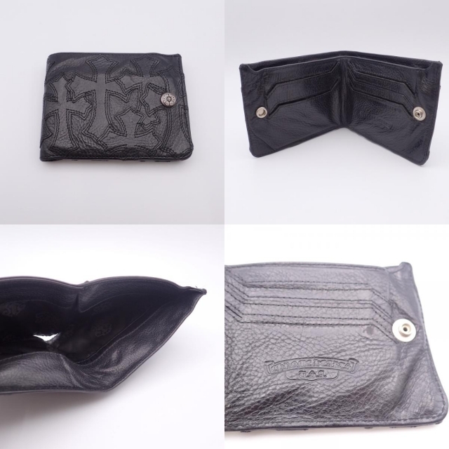 Chrome Hearts(クロムハーツ)のクロムハーツ 二つ折り財布（小銭入れなし） メンズのファッション小物(折り財布)の商品写真
