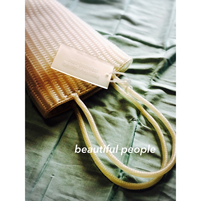 【美品】beautifulpeople チューブバッグ クリア