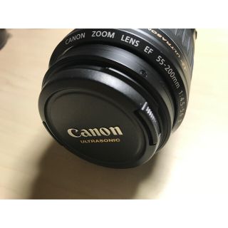 Canon - Canon EF55-200mm ウルトラソニック USM 望遠レンズ ベルトの ...