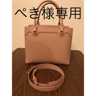 サマンサタバサ(Samantha Thavasa)の【美品】サマンサタバサ　トートバッグ　ピンクベージュ(トートバッグ)