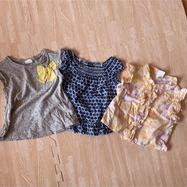 babyGAP(ベビーギャップ)のベビーギャップ H&M OLD NAVYほか女の子60cm14点まとめ売り キッズ/ベビー/マタニティのベビー服(~85cm)(ロンパース)の商品写真