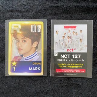 NCT 127  マーク 「NEO CITY」大阪公演 入場トレカ／銀テープ付き(K-POP/アジア)