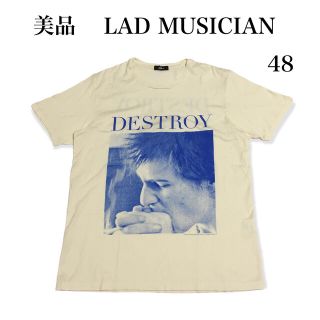 ラッドミュージシャン(LAD MUSICIAN)の美品】ラッドミュージシャン Tシャツ DESTROY シド&ナンシー 48 XL(Tシャツ/カットソー(半袖/袖なし))