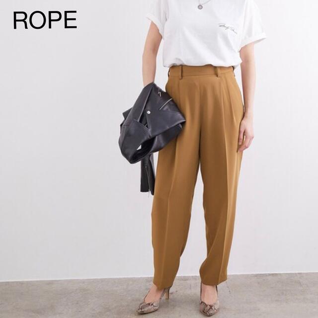 ROPE★トロミテーパードパンツ