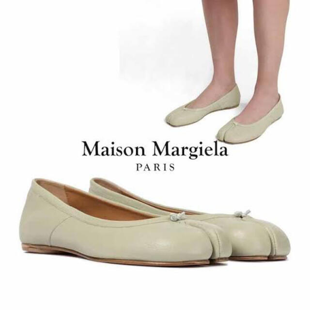 販促ワールド 未使用！Maison メゾンマルジェラ　足袋バレエ　サイズ35 Margiela フラットシューズ/バレエシューズ