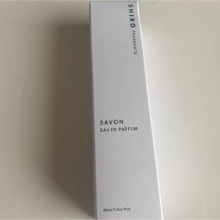 シロ(shiro)のSHIRO サボン オードパルファン 40ml 空箱(香水(女性用))