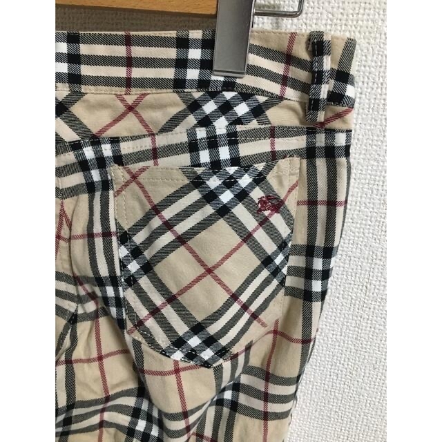 BURBERRY BLUE LABEL(バーバリーブルーレーベル)のBURBERRY カジュアルパンツ　ノバチェック　ストレッチ、他3点 レディースのパンツ(カジュアルパンツ)の商品写真