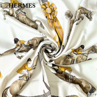 Hermes - HERMES カレ90 JUMPING スカーフ