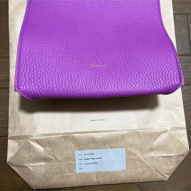 フルオーダー Hender Scheme paper bag big royal purple | reumareica.com