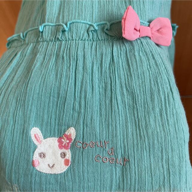 coeur a coeur(クーラクール)のクーラクール♡ワンピース100cm キッズ/ベビー/マタニティのキッズ服女の子用(90cm~)(ワンピース)の商品写真