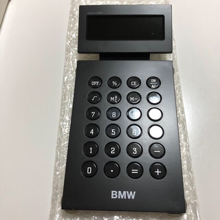 ビーエムダブリュー(BMW)のBMW電卓　お洒落さん貴方にピッタリアイテム(オフィス用品一般)