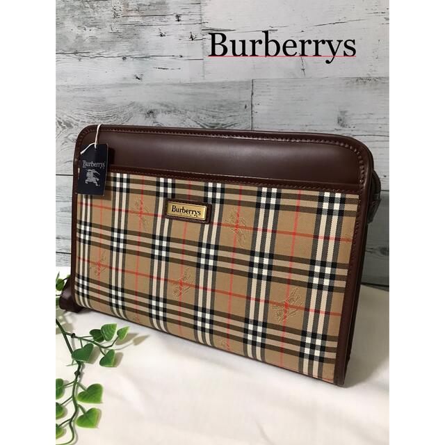 スナック様専用【新品未使用】Burberrys セカンドバッグ ノバチェック