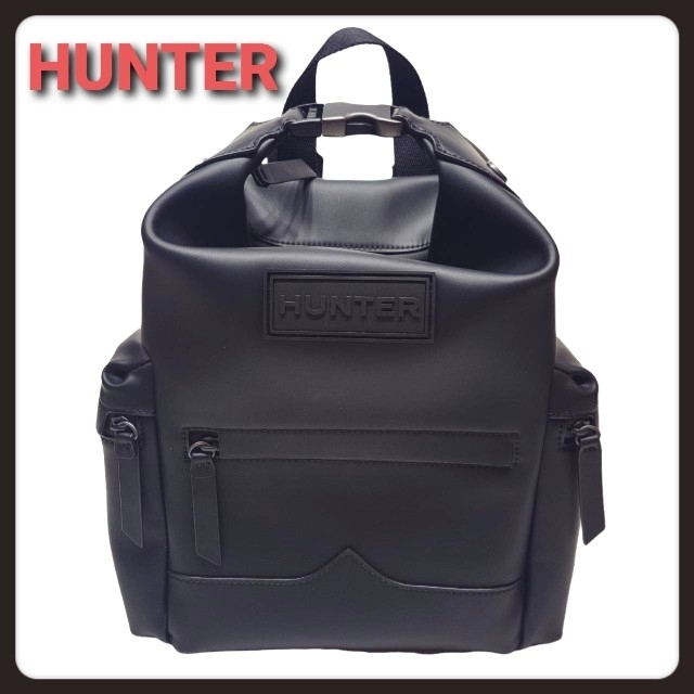 【極美品】HUNTER ハンター 本革 防水 バックパック ミニ リュックバッグ