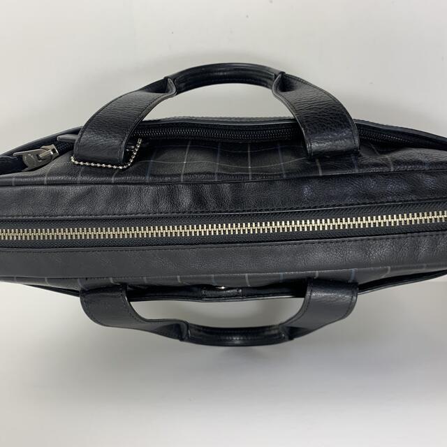 専用!美品☆レアデザイン メンズ COACH レザー ビジネスバッグ