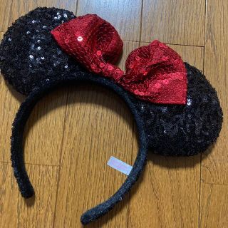 ディズニー(Disney)のディズニーカチューシャ スパンコール(キャラクターグッズ)