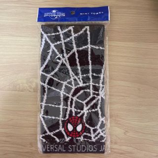 ユニバーサルスタジオジャパン(USJ)のスパイダーマン　ハンカチ(ハンカチ/ポケットチーフ)