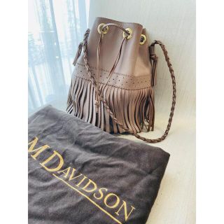 ジェイアンドエムデヴィッドソン(J&M DAVIDSON)のJ&M Davidson ❤️ カーニバル M ショルダーバッグ ベージュピンク(ショルダーバッグ)